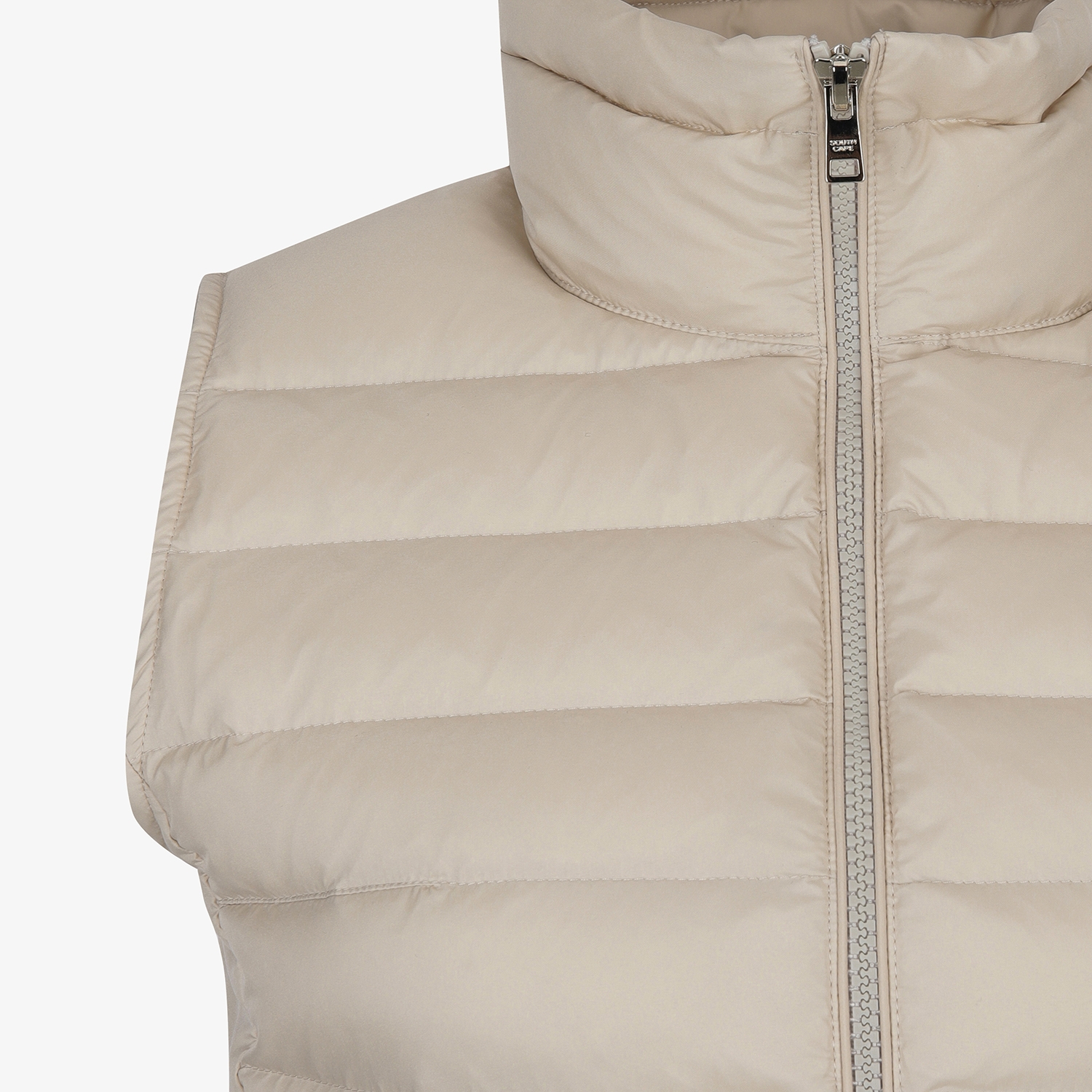 사우스케이프 여성 라이트 구스 다운 베스트_라이트 베이지