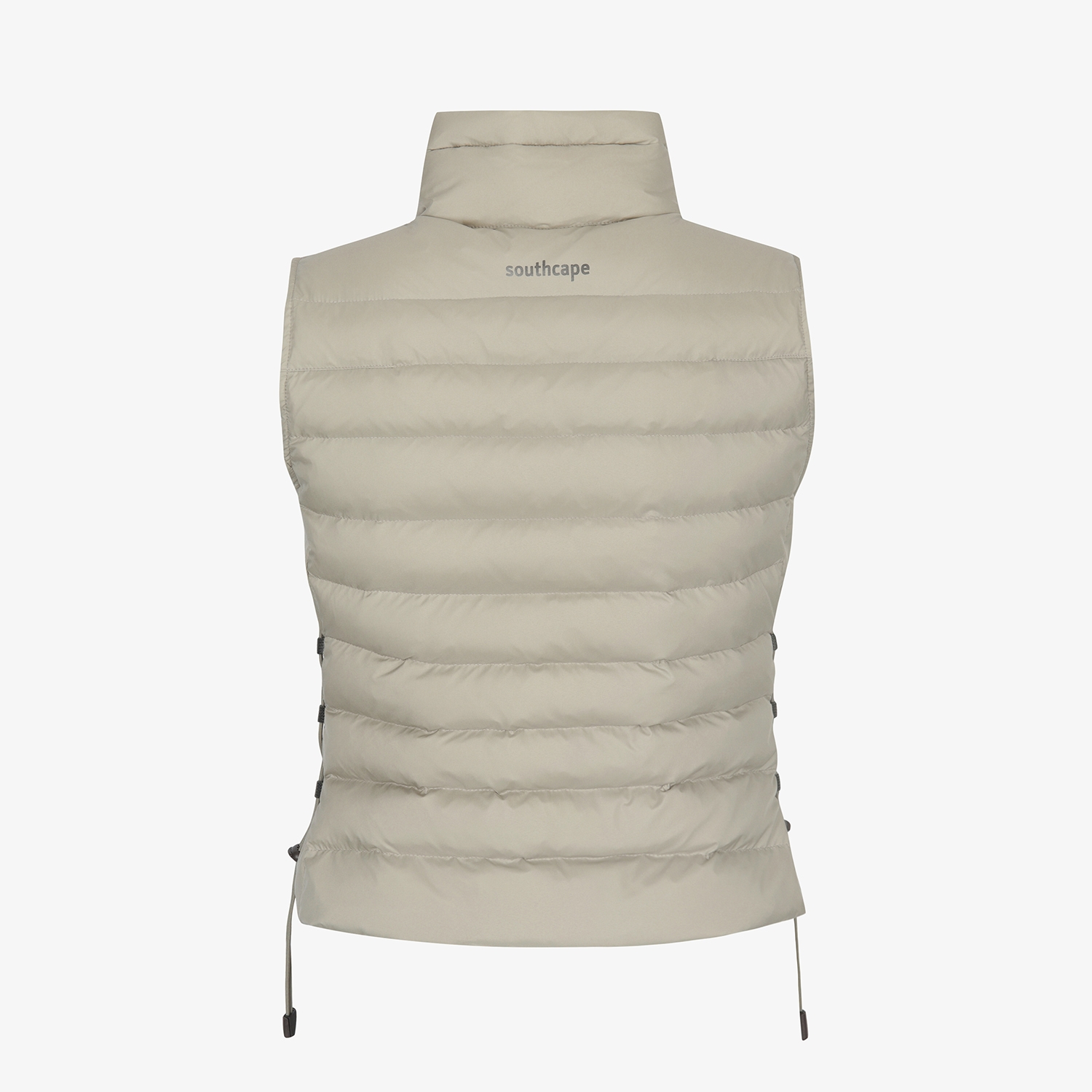 사우스케이프 여성 라이트 구스 다운 베스트_세피아