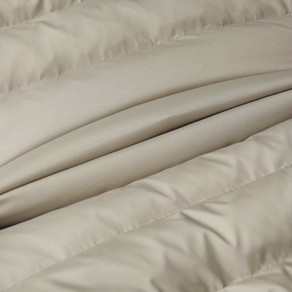 사우스케이프 여성 라이트 구스 다운 베스트_세피아