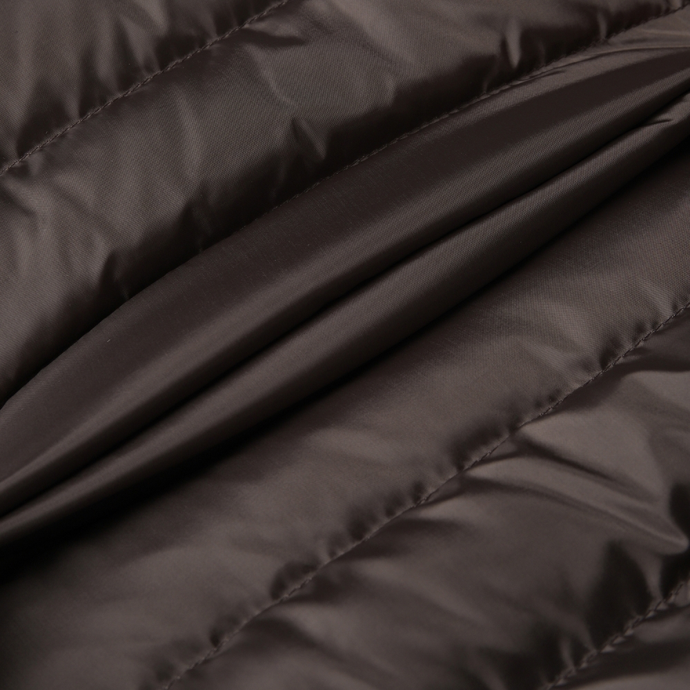 사우스케이프 여성 소프트 구스 다운 베스트_브라운