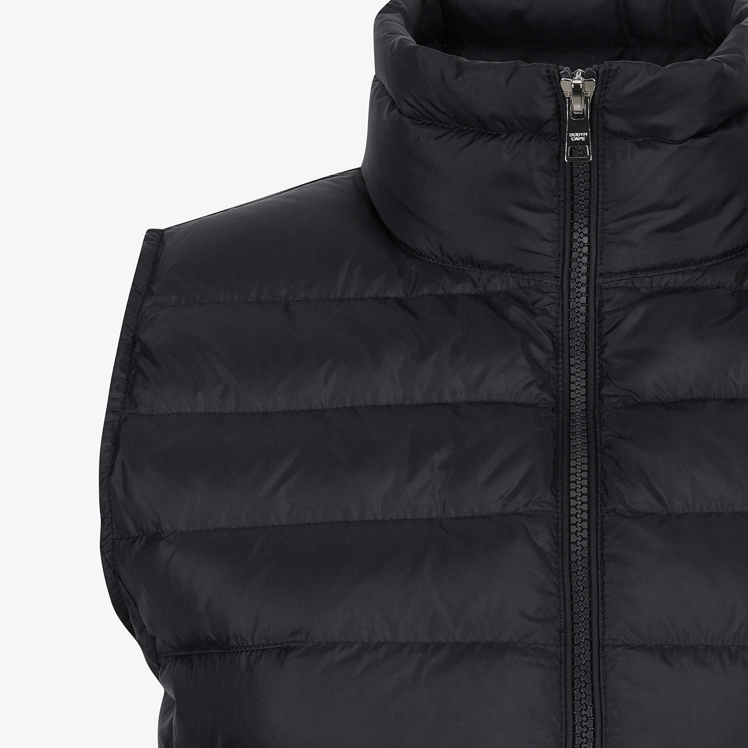 사우스케이프 여성 소프트 구스 다운 베스트_다크 네이비