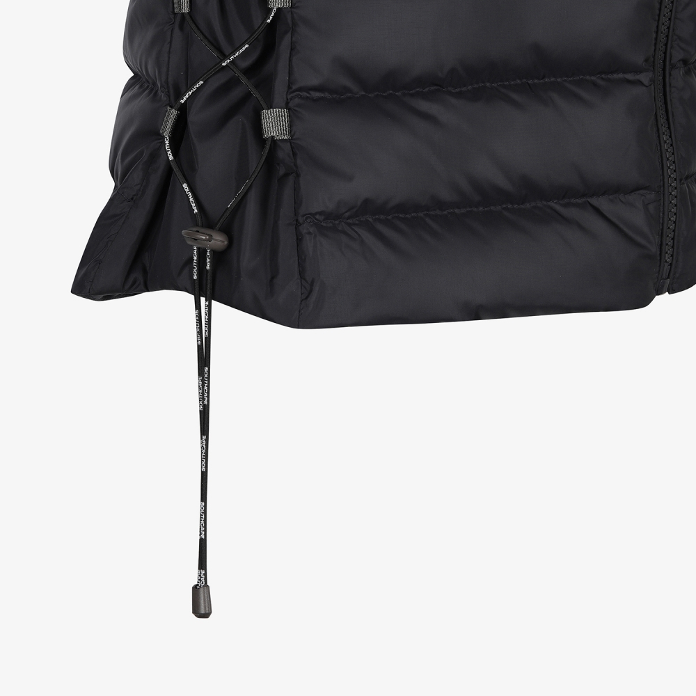 사우스케이프 여성 소프트 구스 다운 베스트_다크 네이비