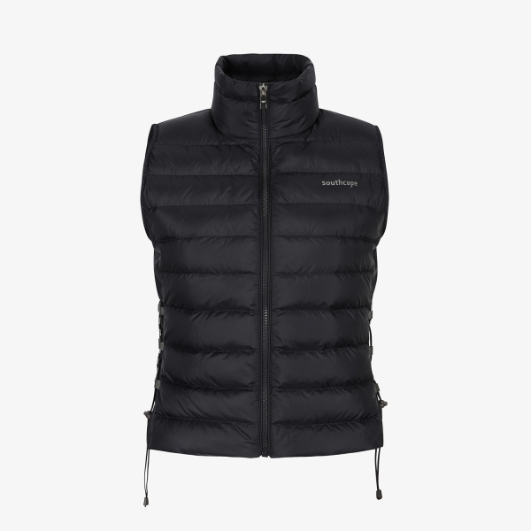 사우스케이프 여성 소프트 구스 다운 베스트_다크 네이비