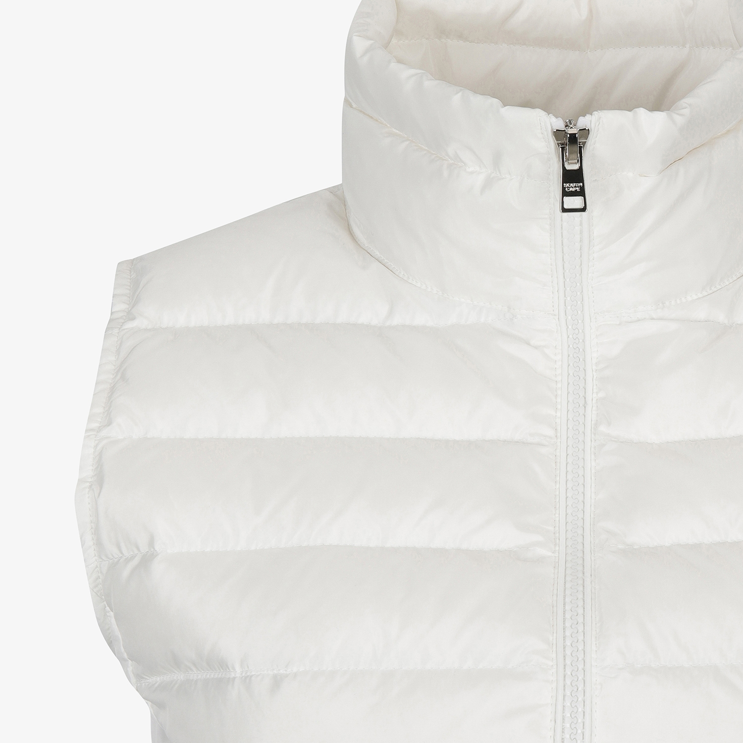 사우스케이프 여성 소프트 구스 다운 베스트_화이트