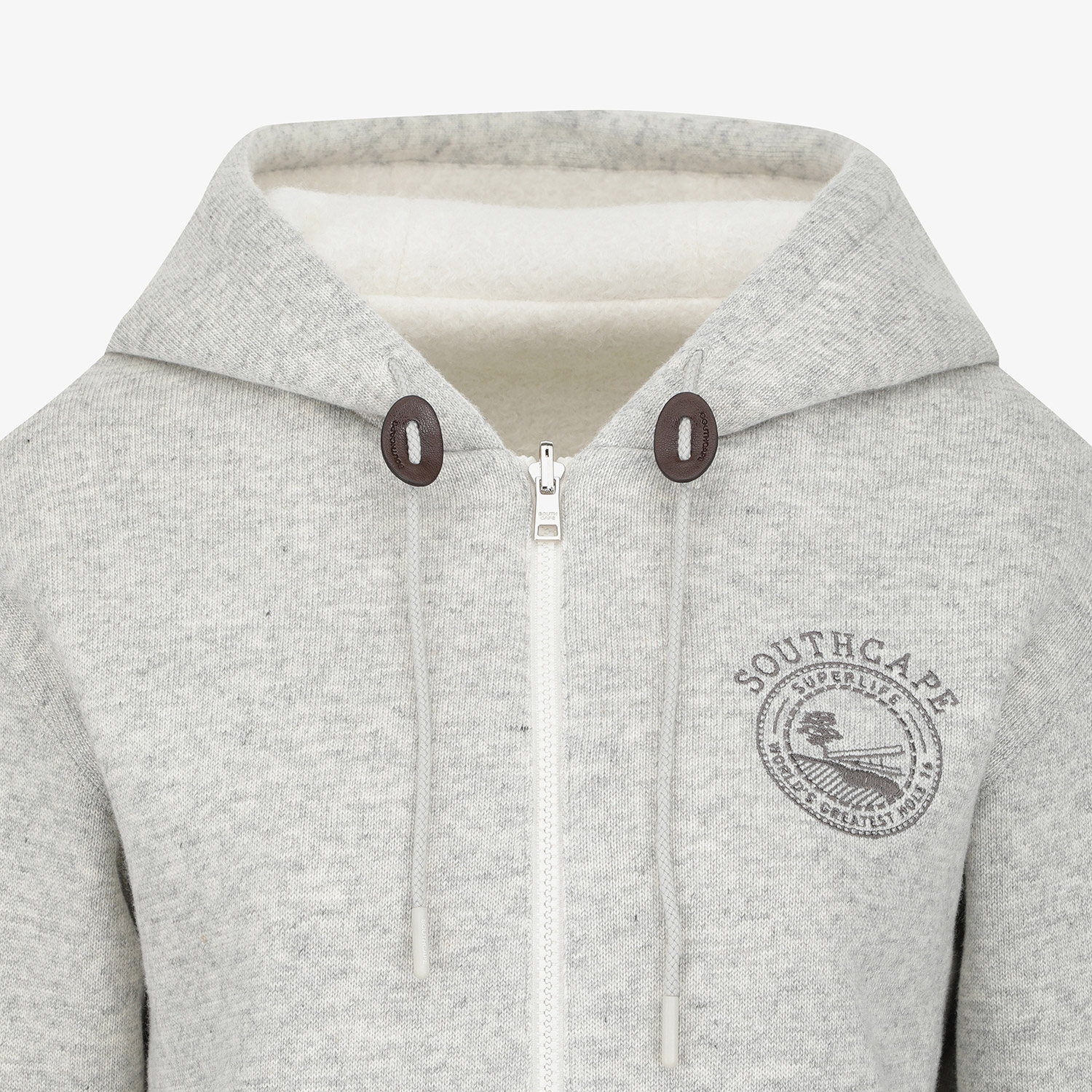 사우스케이프 여성 선라이즈 하우스 리버시블 후드 집업 점퍼_그레이