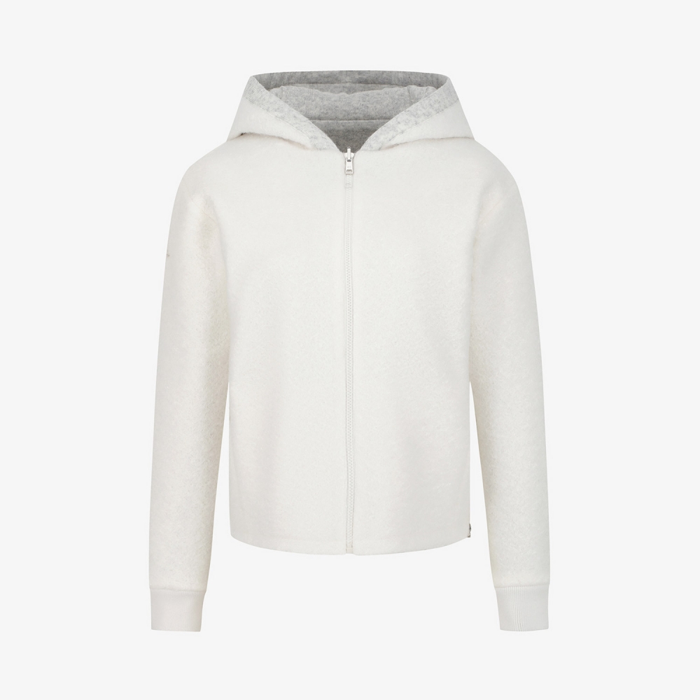 사우스케이프 여성 선라이즈 하우스 리버시블 후드 집업 점퍼_그레이