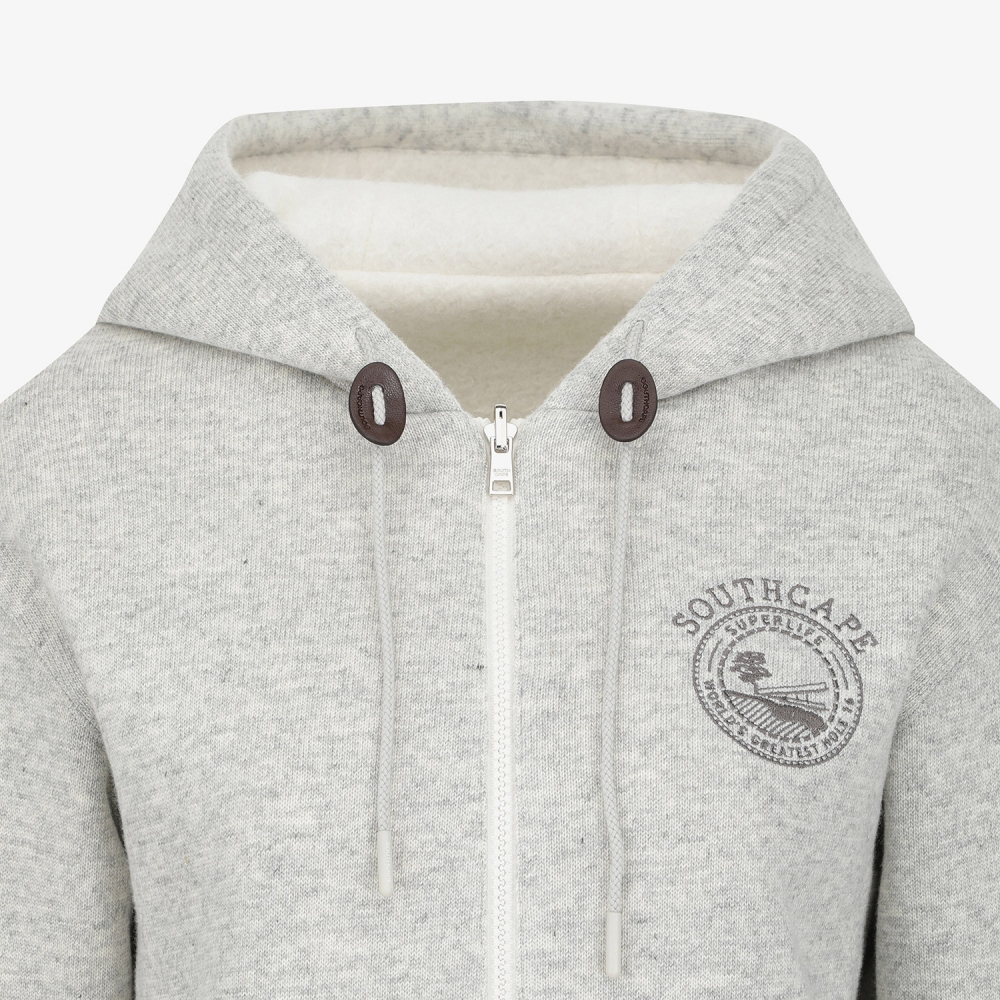 사우스케이프 여성 선라이즈 하우스 리버시블 후드 집업 점퍼_그레이