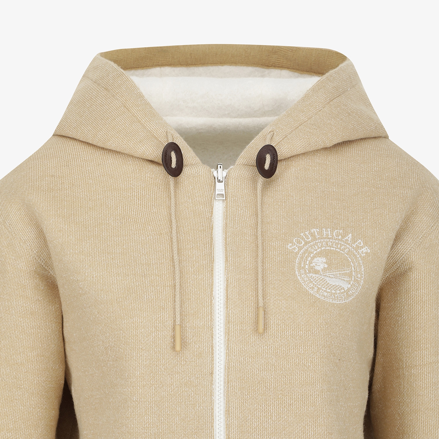 사우스케이프 여성 선라이즈 하우스 리버시블 후드 집업 점퍼_머스타드