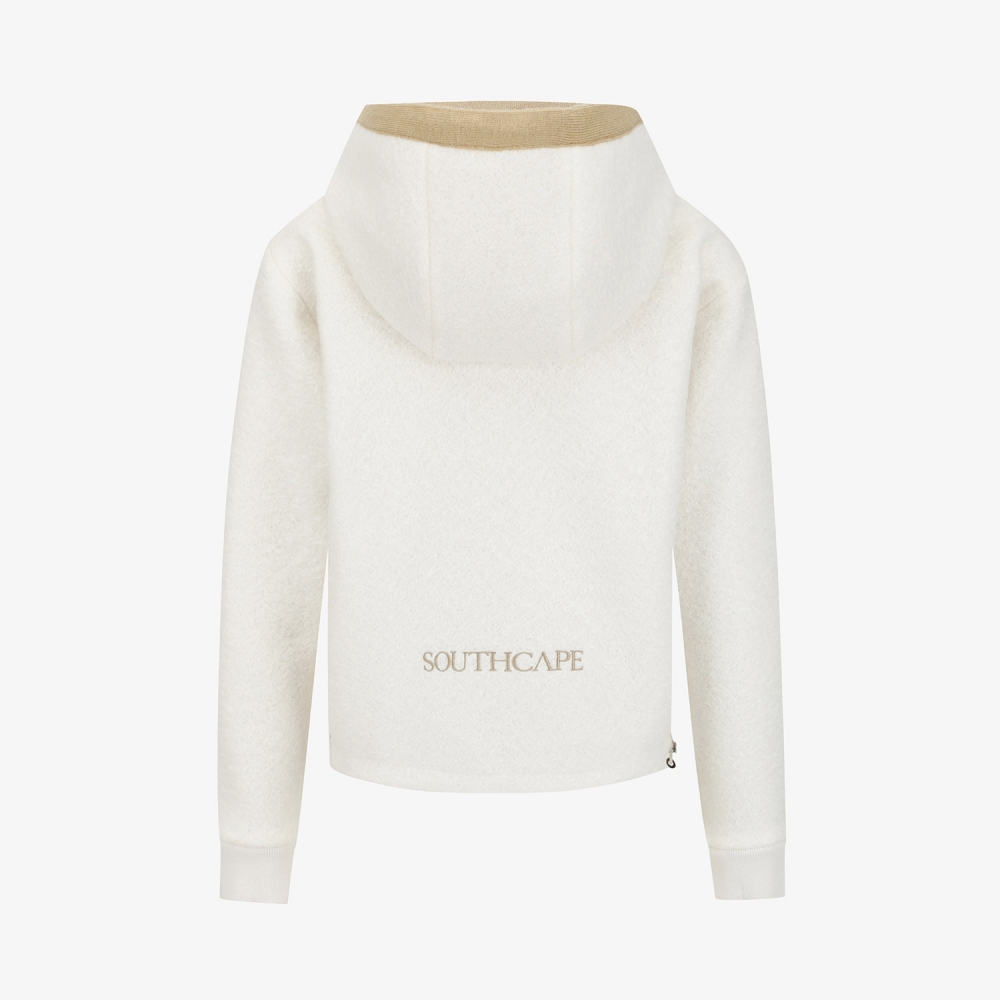 사우스케이프 여성 선라이즈 하우스 리버시블 후드 집업 점퍼_머스타드