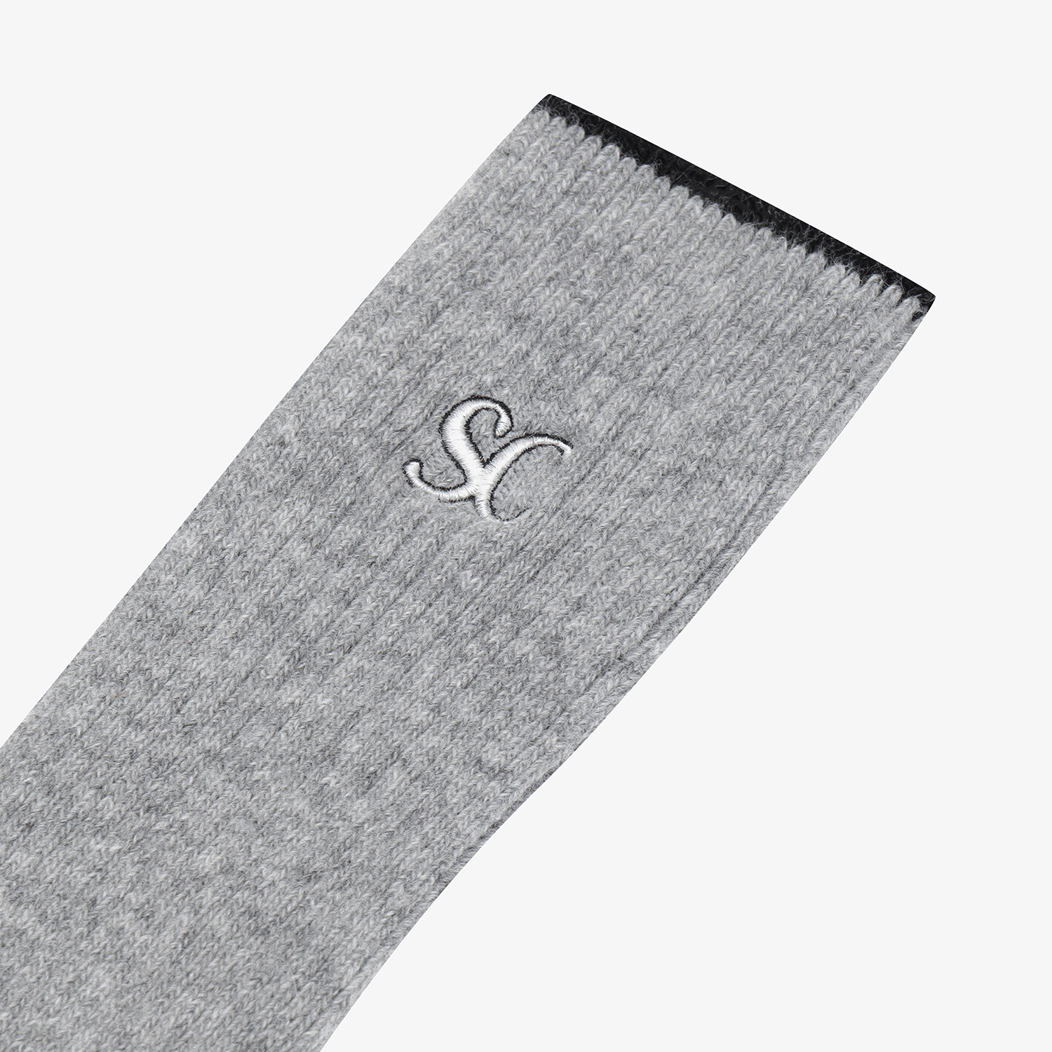 사우스케이프 여성 SC 로고 롱 오버니삭스_그레이