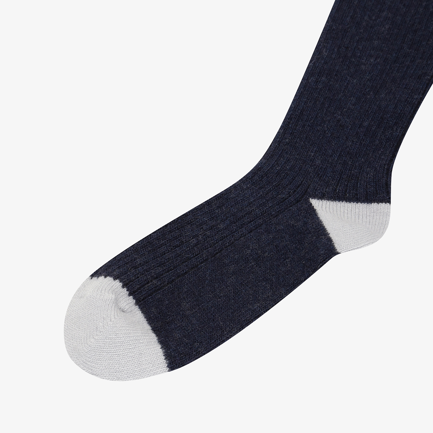 사우스케이프 여성 SC 로고 롱 오버니삭스_네이비