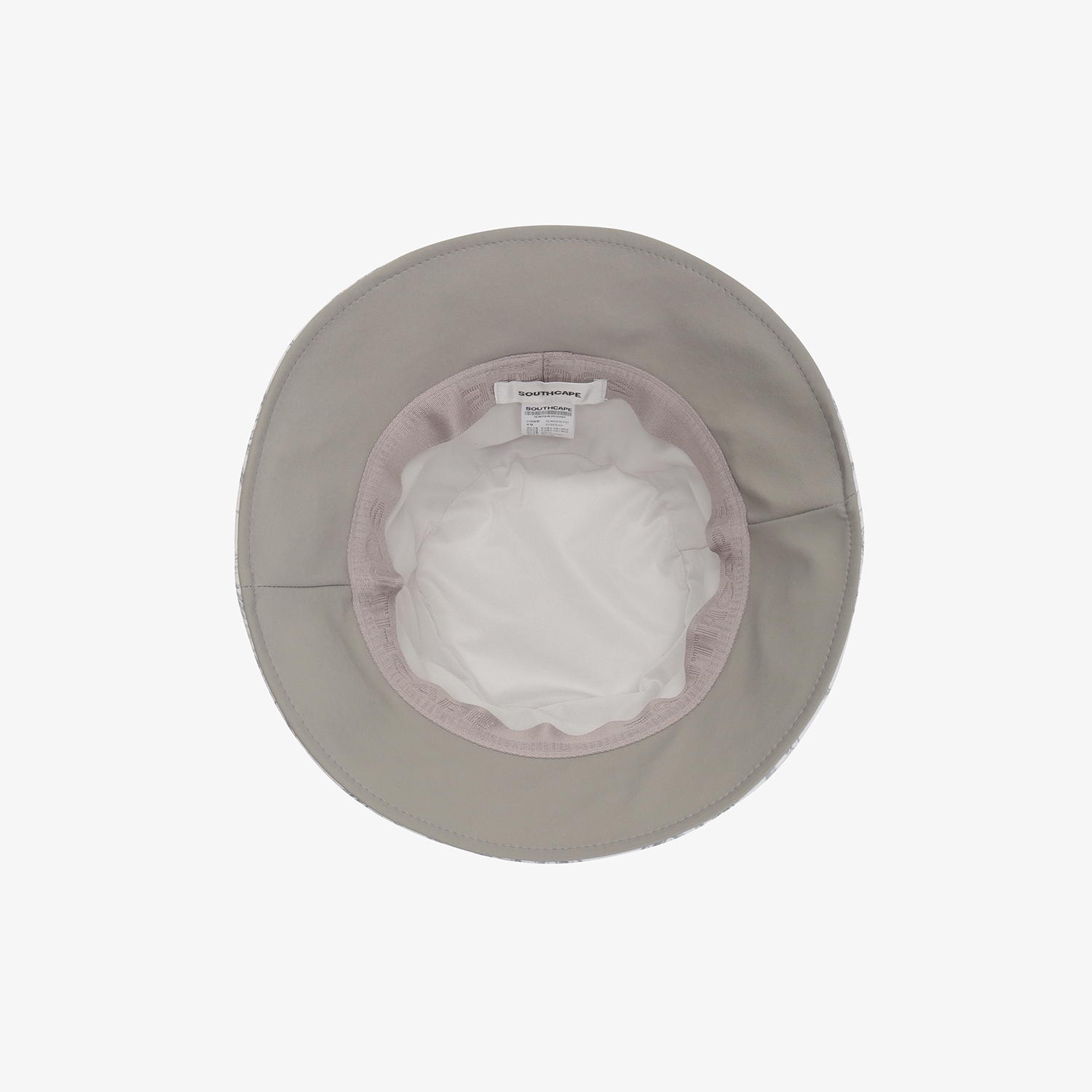 여성 사우스크로스 프린트 버킷햇_그레이