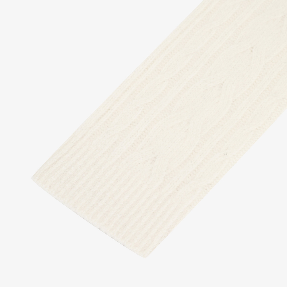 사우스케이프 여성 에어울 니트 레그 워머_아이보리