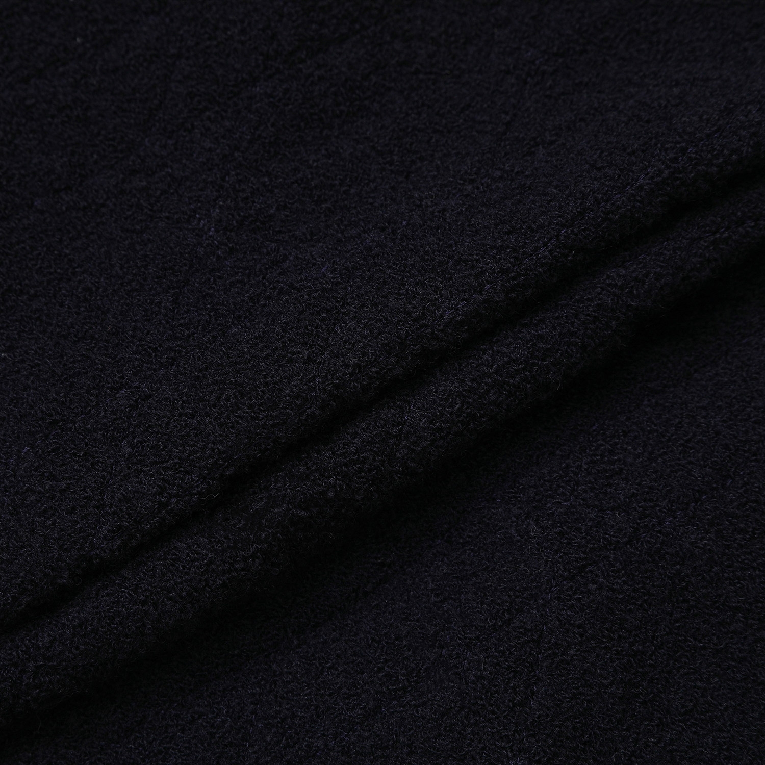 여성 사우스크로스 부클 울 니트 베스트_네이비