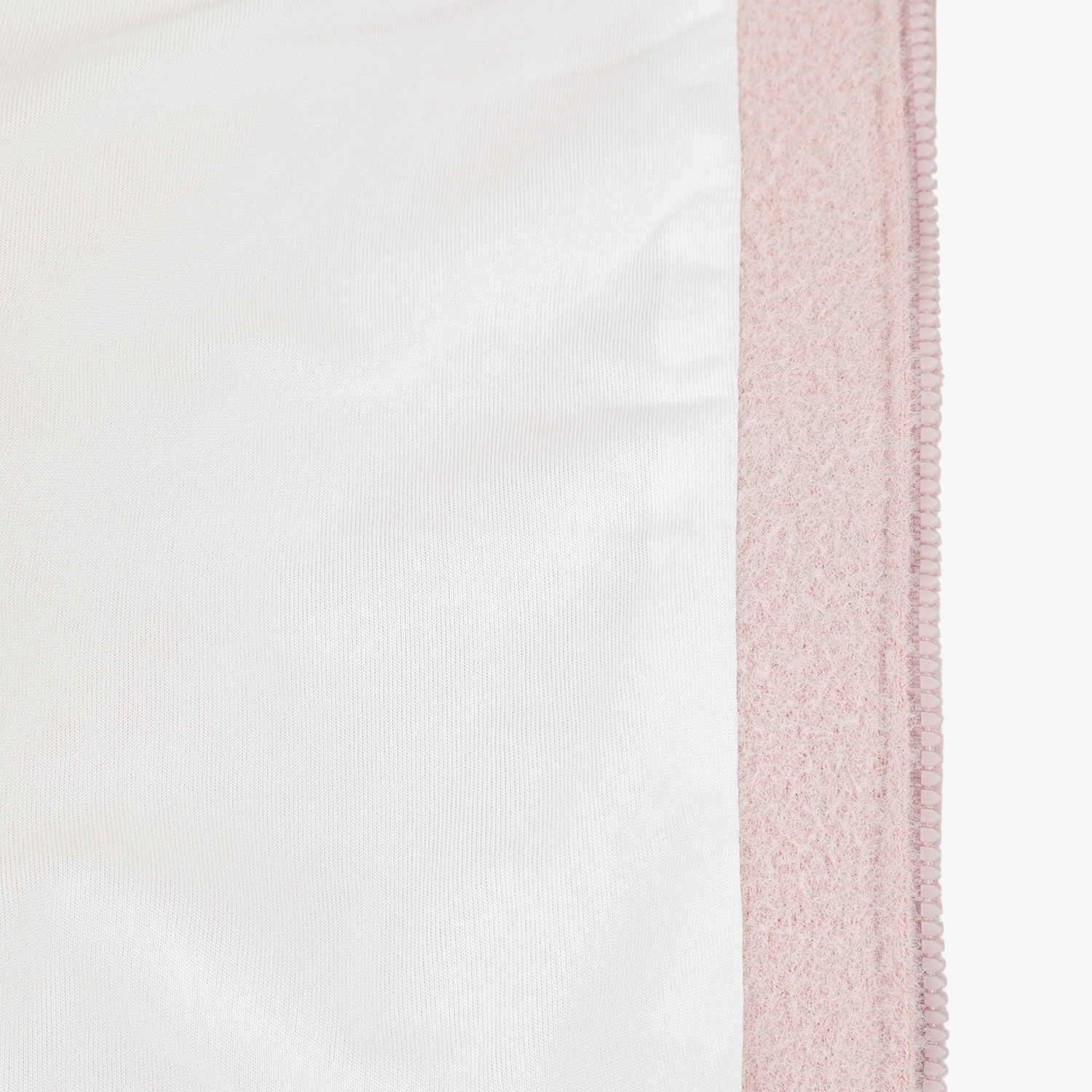 사우스케이프 여성 볼란테 자카드 니트 후드 집업_라이트 핑크