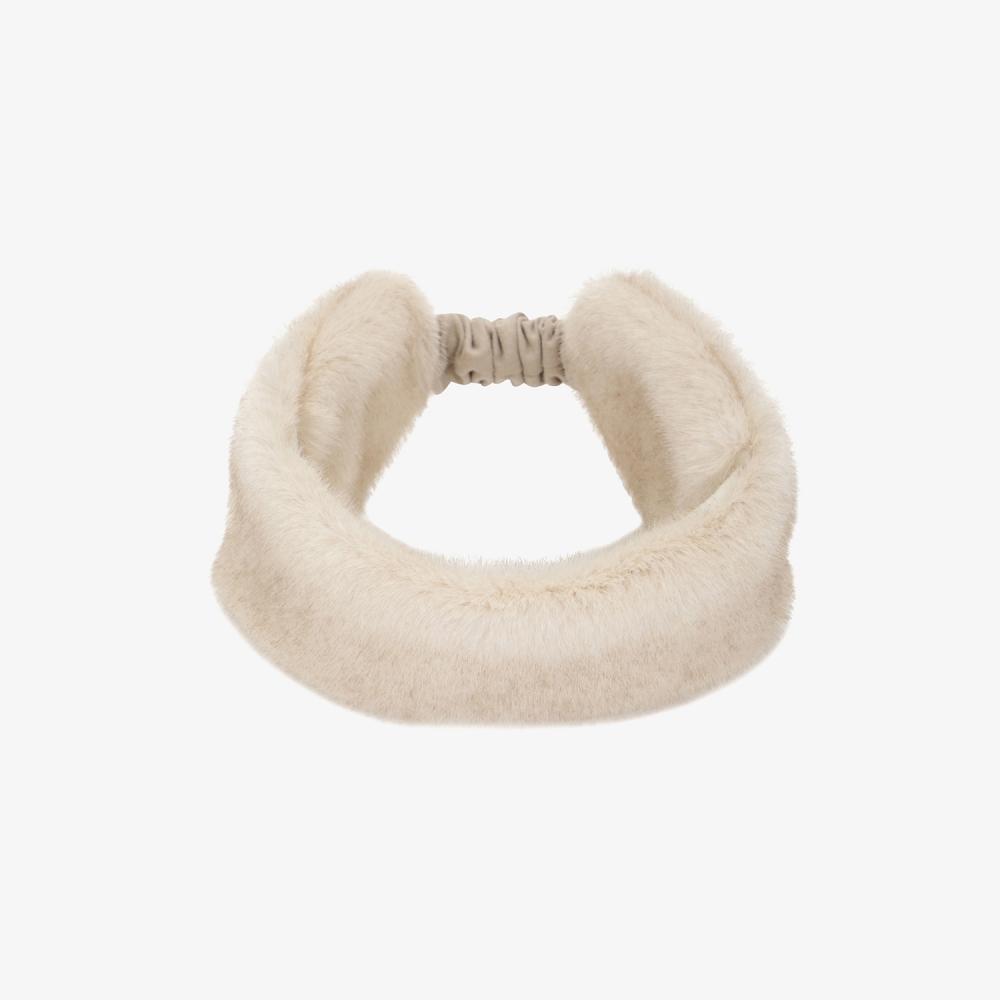 여성 사우스크로스 2-WAY 이어머프 볼캡_아이보리