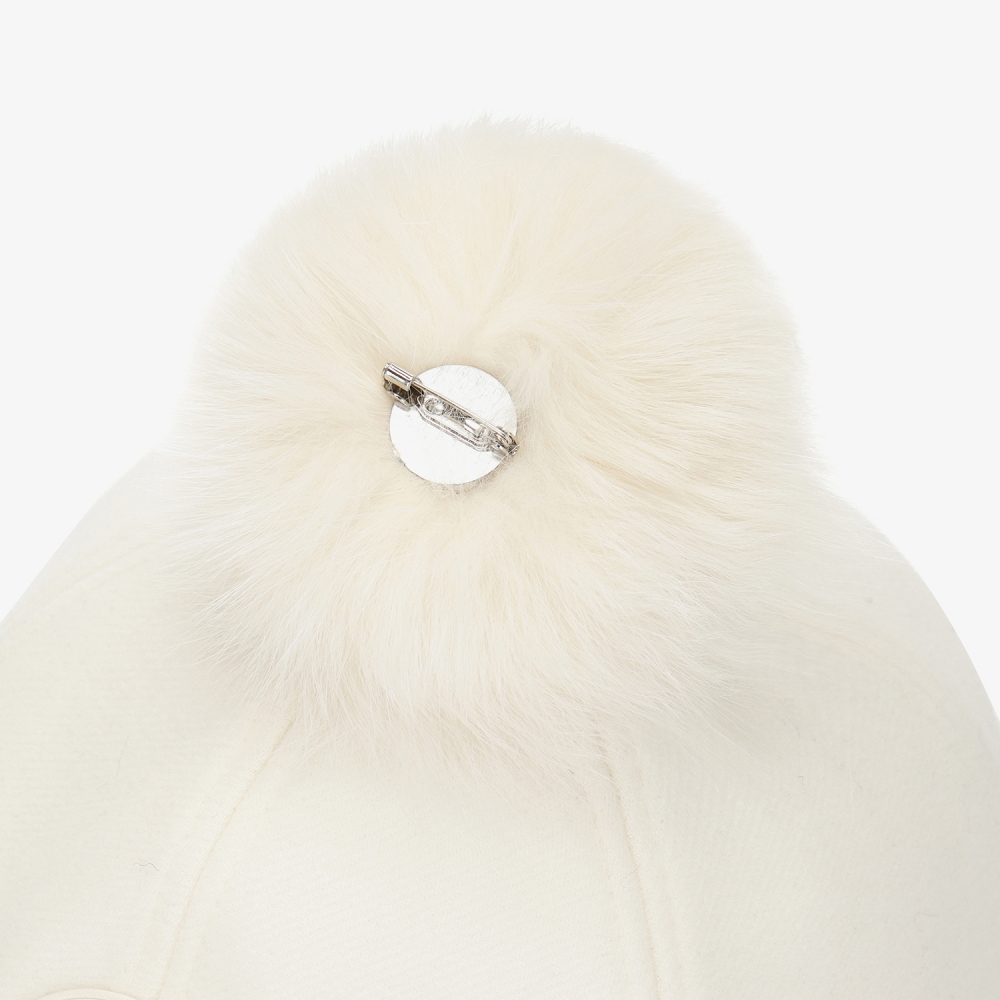 여성 사우스크로스 2-WAY 이어머프 볼캡_아이보리