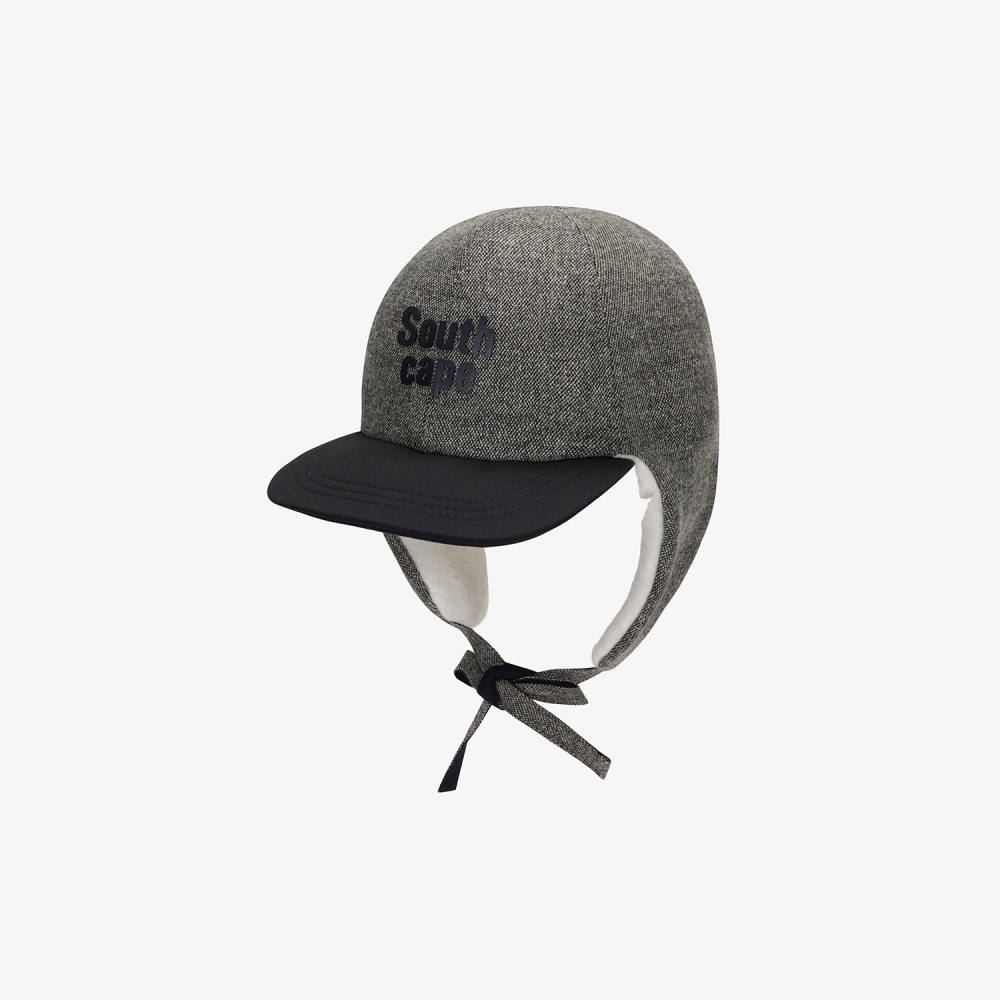 사우스케이프 여성 울블랜드 이어머프 볼캡_네이비