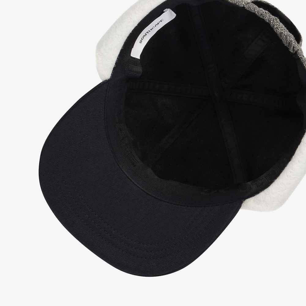 사우스케이프 여성 울블랜드 이어머프 볼캡_네이비