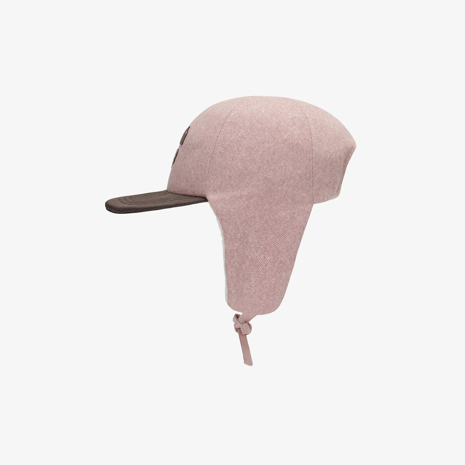 사우스케이프 여성 울블랜드 이어머프 볼캡_핑크