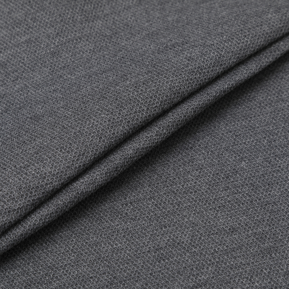 여성 사우스크로스 로고 하프넥 후드 티셔츠_그레이