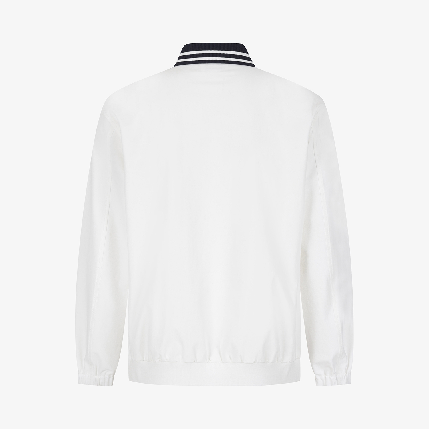 남성 사우스크로스 배색 카라 점퍼_화이트