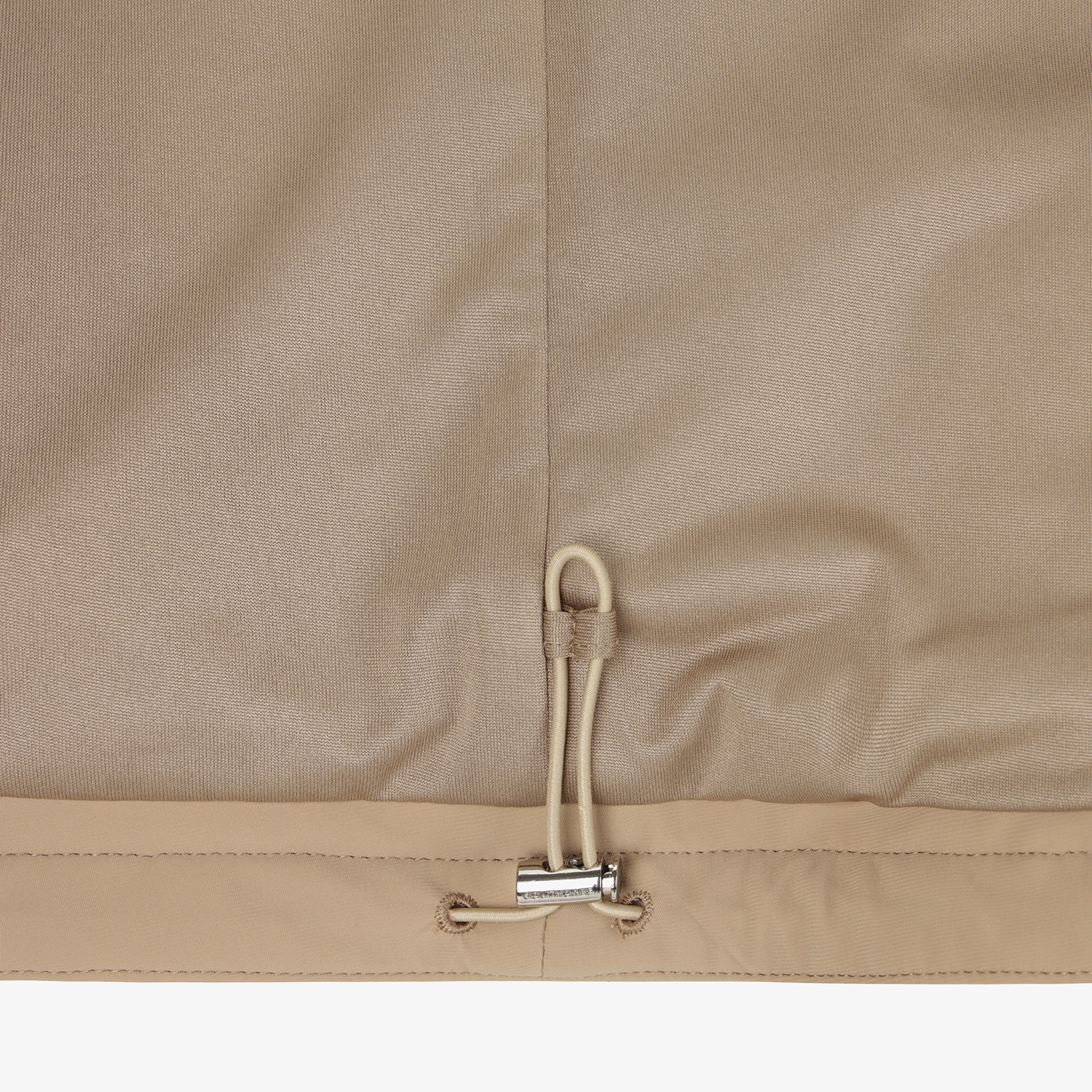 여성 사우스크로스 볼란테 퀼팅 하이넥 패딩 점퍼_베이지