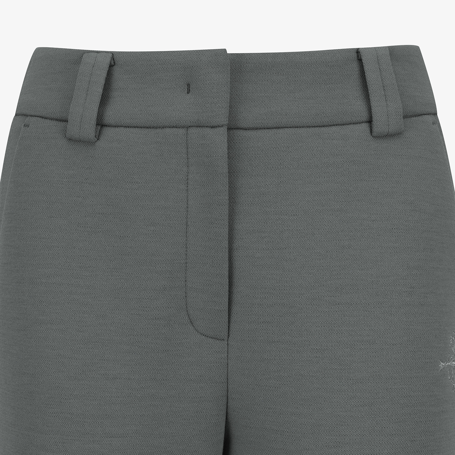 여성 사우스크로스 사이드 배색 라인 팬츠_다크 그레이