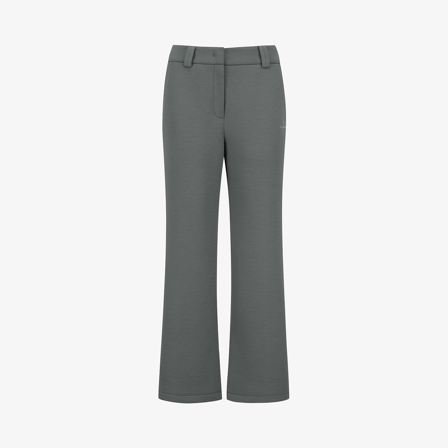 여성 사우스크로스 사이드 배색 라인 팬츠_다크 그레이