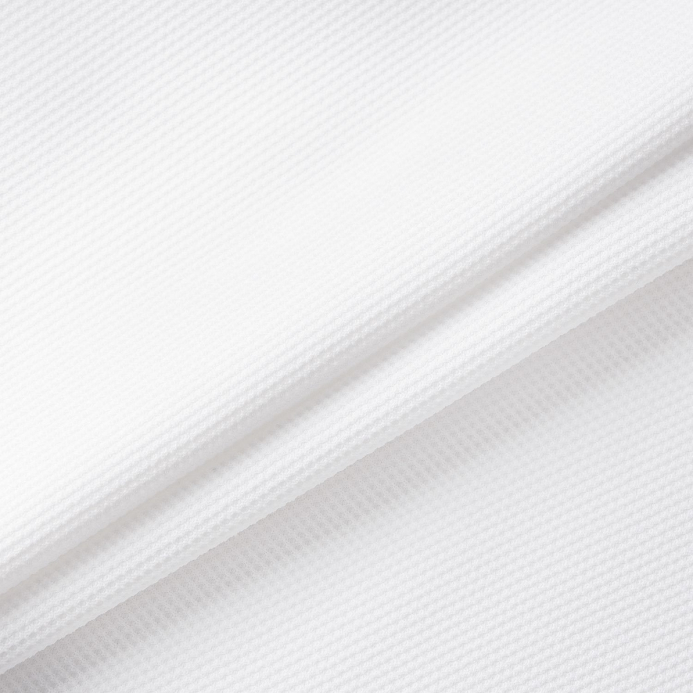 여성 사우스크로스 프릴 모크넥 백 슬릿 티셔츠_화이트