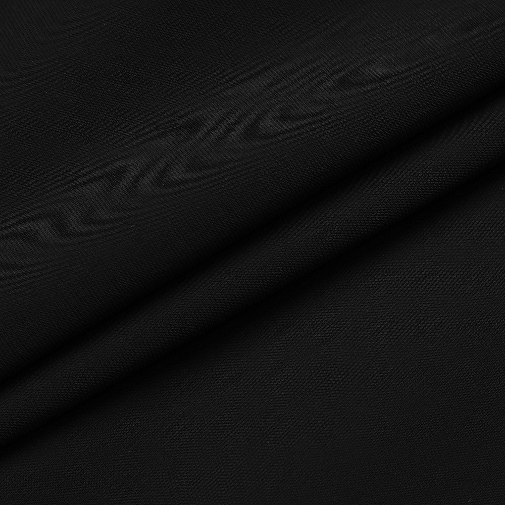 사우스케이프 여성 핀턱 소프트 패딩 와이드 팬츠_블랙