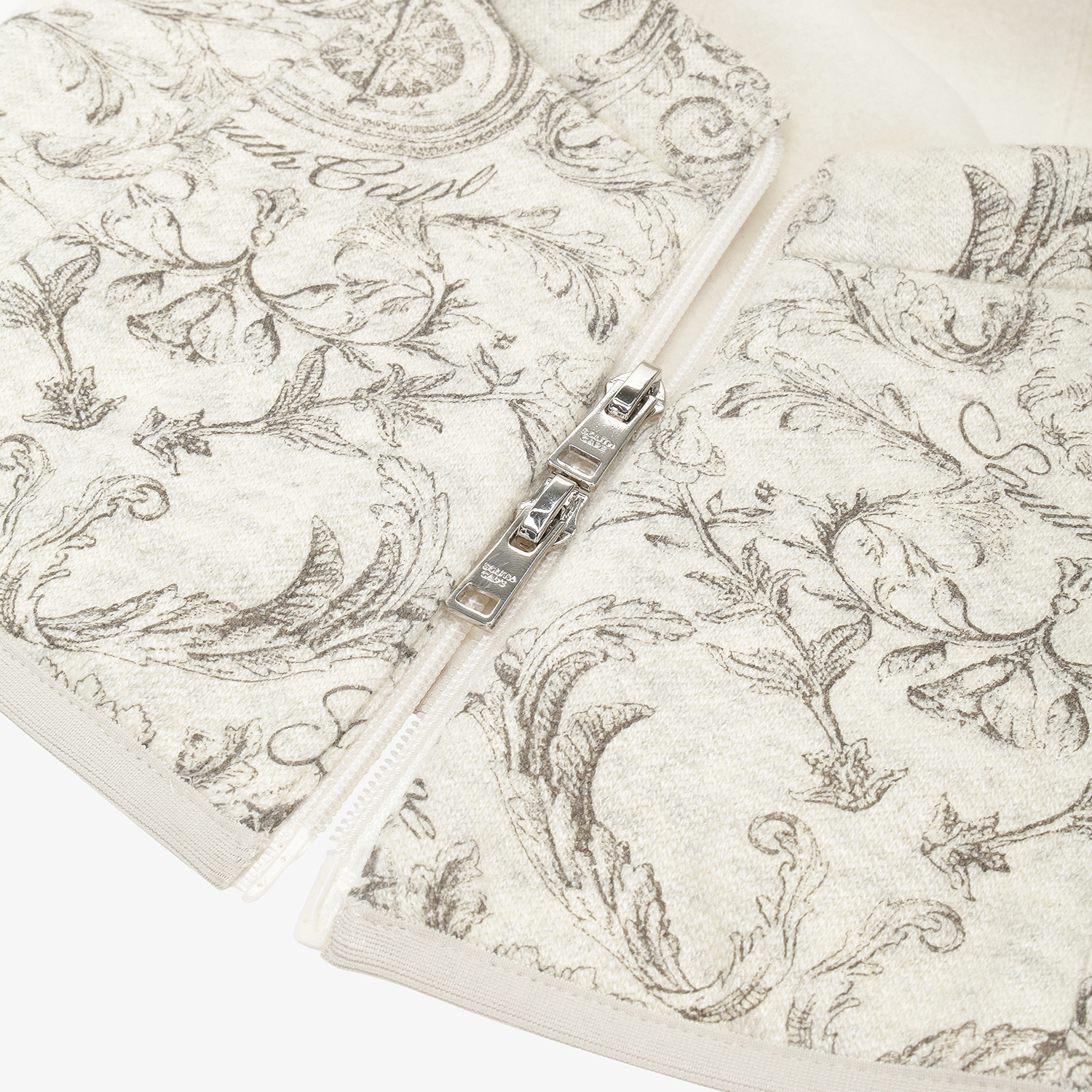 여성 사우스크로스 프린트 바라클라바_그레이 베이지