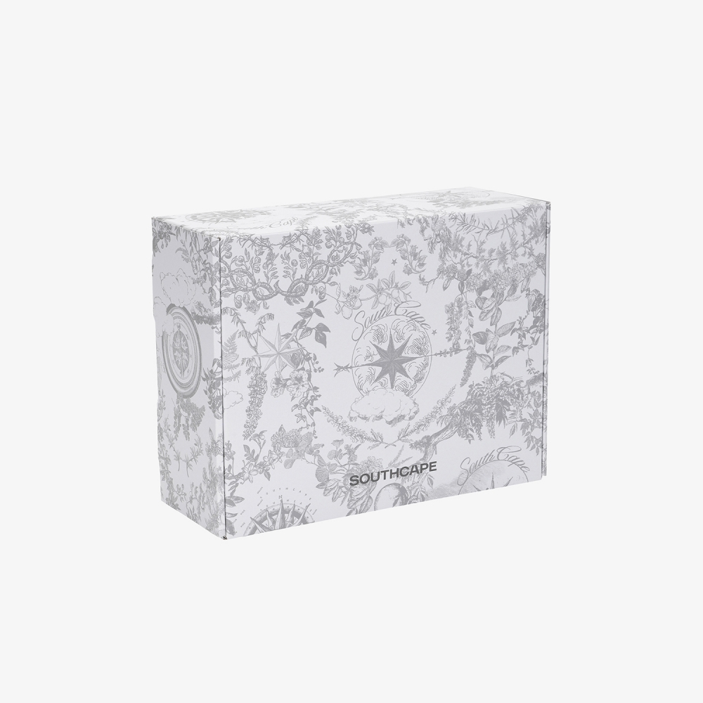 여성 사우스크로스 프린트 바라클라바_그레이 베이지