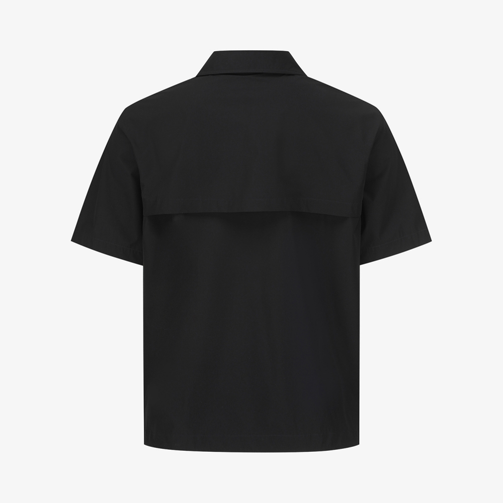 남성 사우스크로스 아웃 포켓 반팔 점퍼_다크 네이비