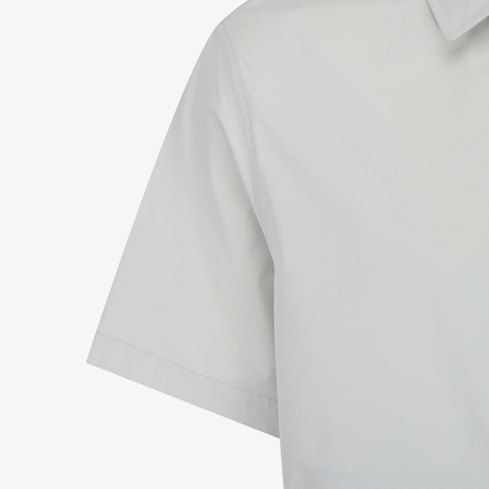 남성 사우스크로스 아웃 포켓 반팔 점퍼_라이트 그레이