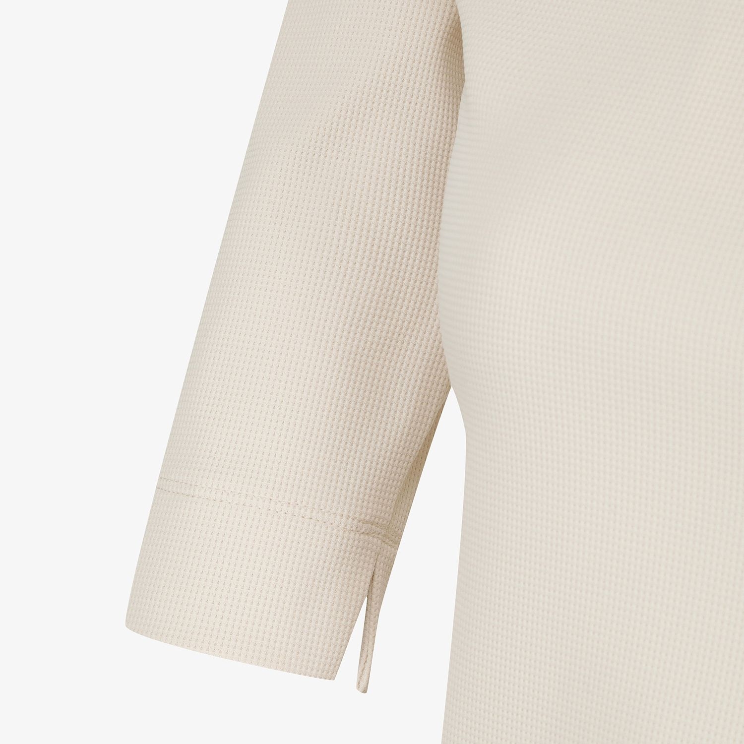 사우스케이프 여성 레이어드 카라 티셔츠_라이트 베이지