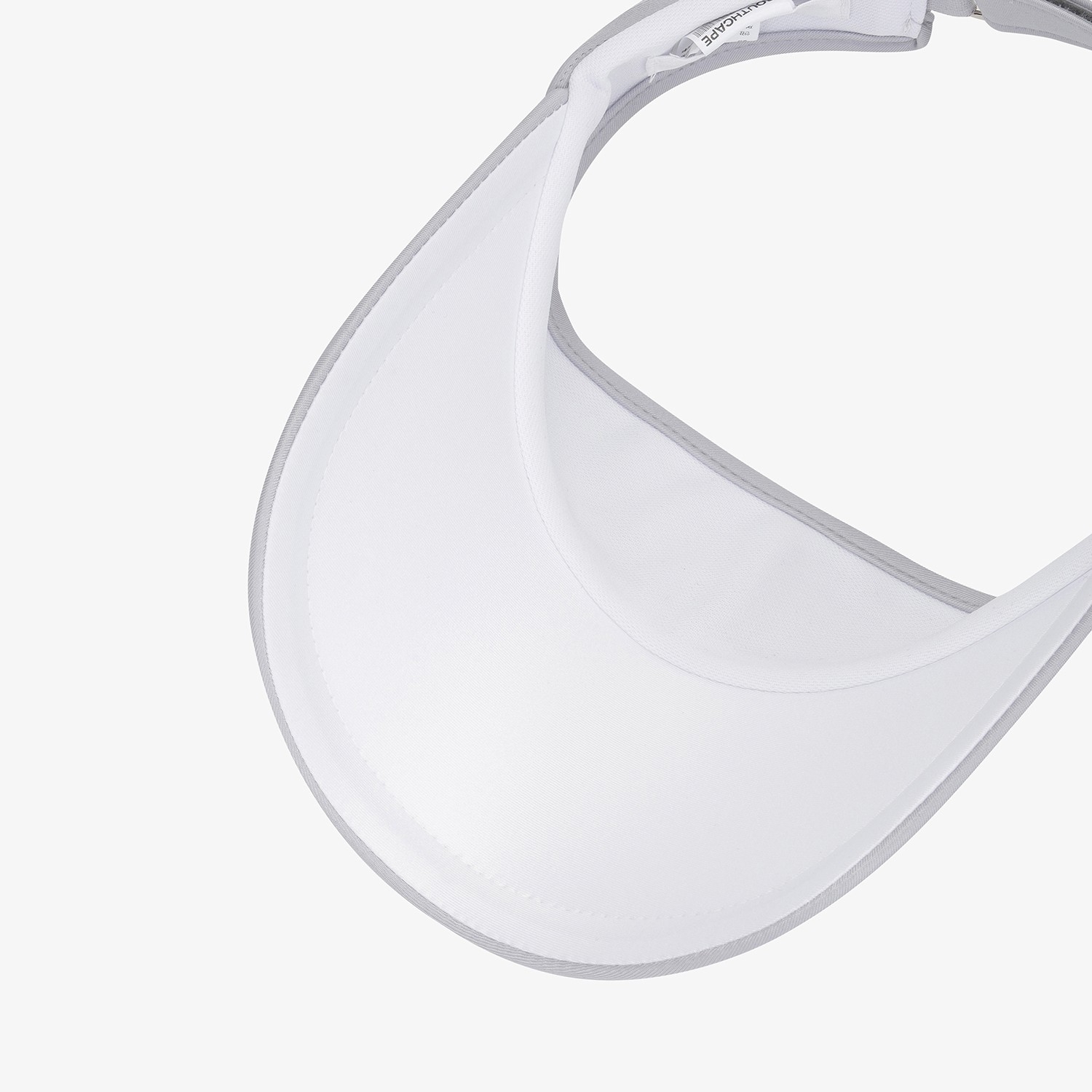 사우스케이프 여성 플리츠 와이드챙 바이저_라이트 그레이