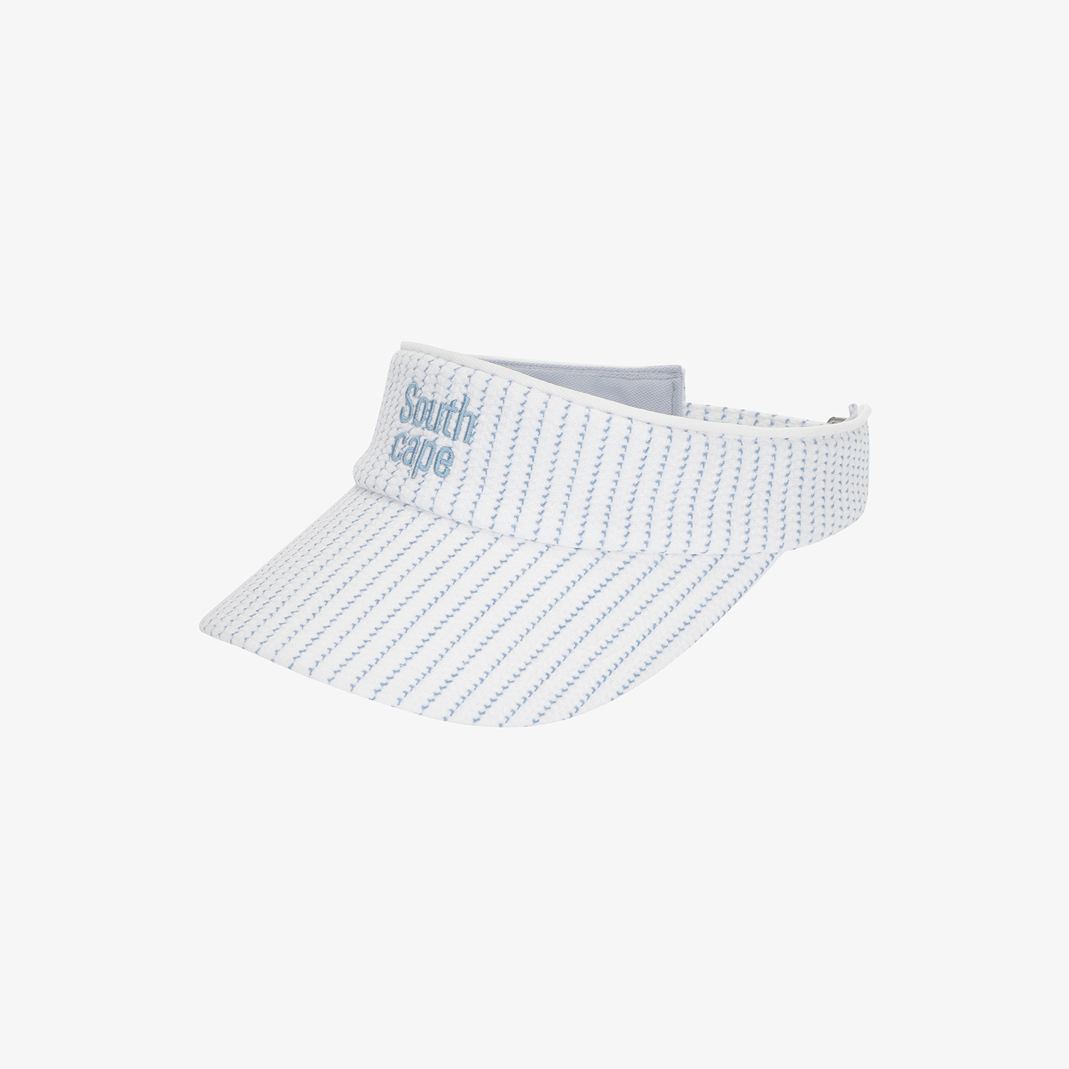 사우스케이프 여성 스트라이프 바이저_라이트 블루