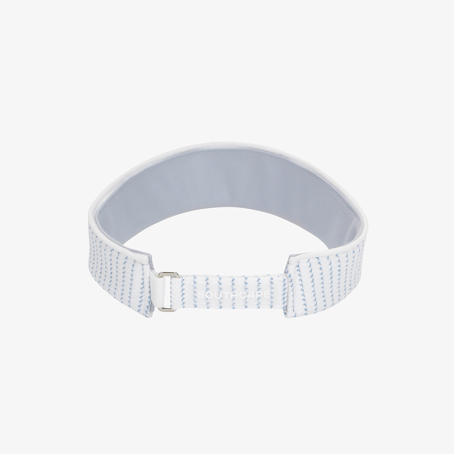 사우스케이프 여성 스트라이프 바이저_라이트 블루