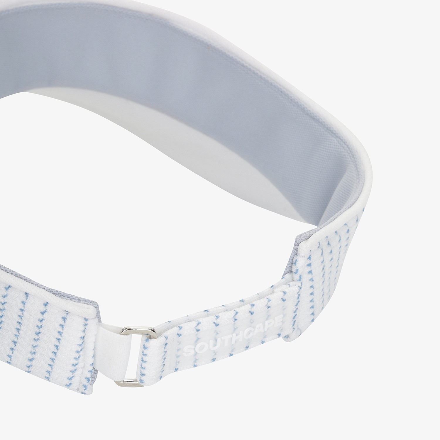 사우스케이프 여성 스트라이프 바이저_라이트 블루