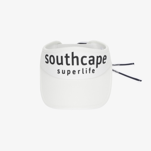 사우스케이프 여성 수퍼라이프 리본 바이저_화이트