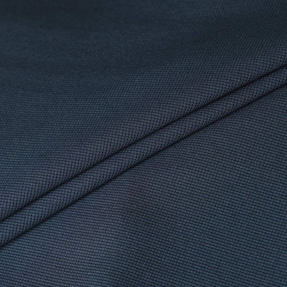 사우스케이프 여성 슬림 핏 절개 티셔츠_네이비