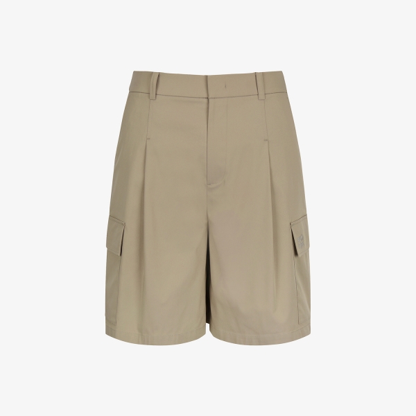 사우스케이프 남성 카고 포켓 하프 팬츠_다크 베이지