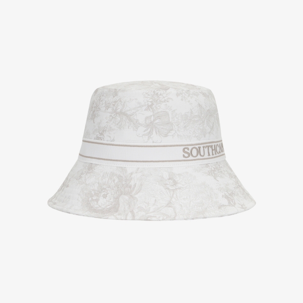 사우스케이프 여성 블로썸 로고밴드 버킷햇_라이트 베이지