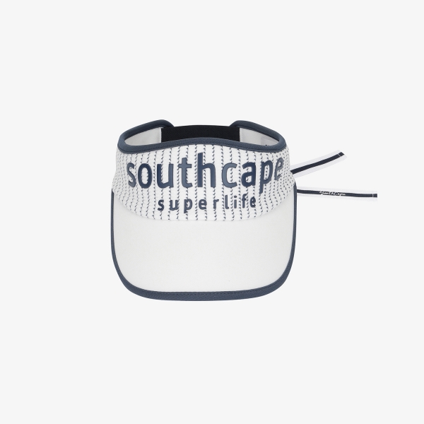 사우스케이프 여성 시그니처 스트라이프 리본 바이저_네이비