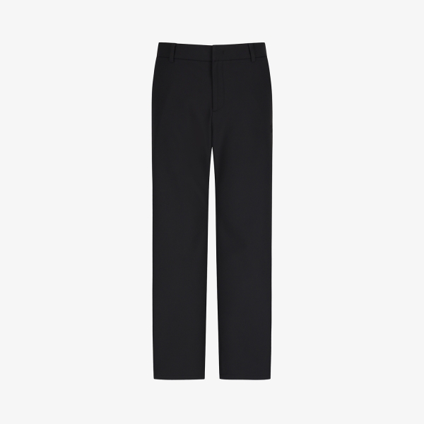 사우스케이프 남성 로고 밴드 와이드 팬츠_블랙