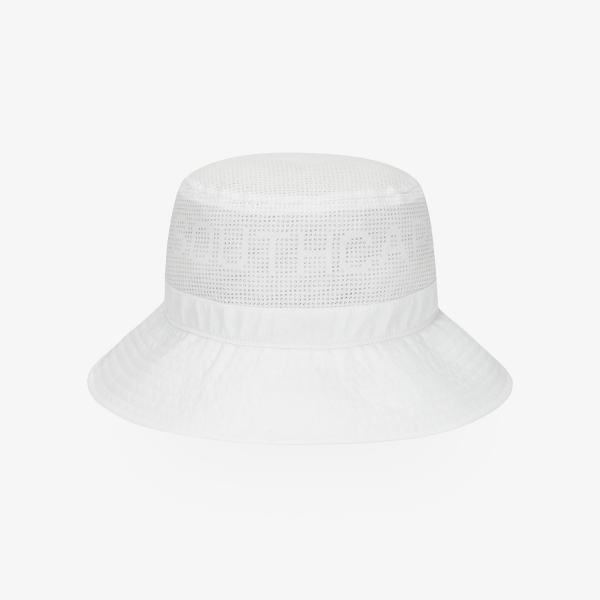 사우스케이프 남성 볼란테 펀칭 버킷햇_화이트