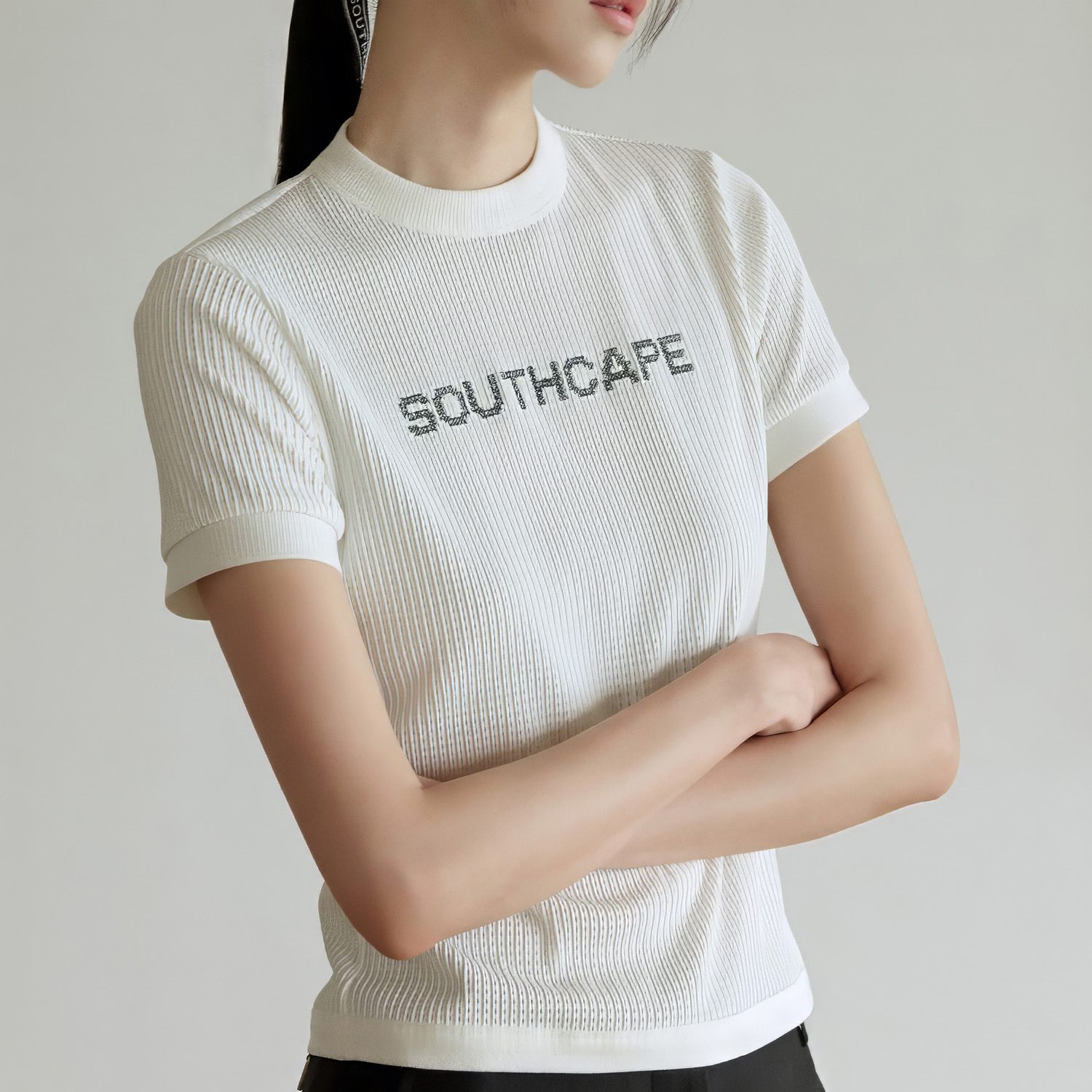 ゴルフ SOUTHCAPE サウスケープ レディース ワンピース（ホワイト