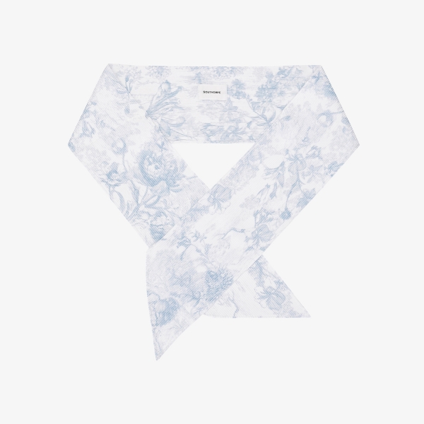 사우스케이프 여성 아이스 쿨터치 트윌리 스카프_라이트 블루