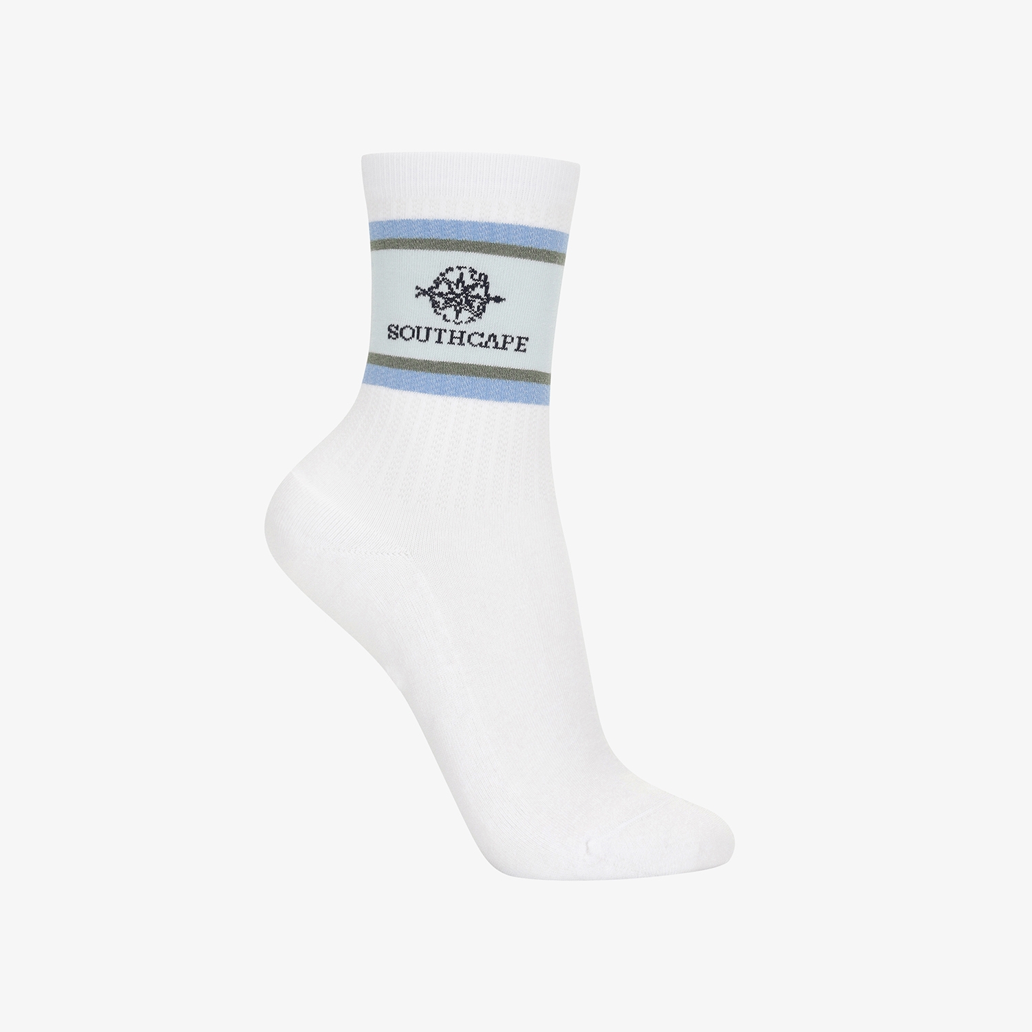 여성 사우스크로스 스트라이프 삭스_블루